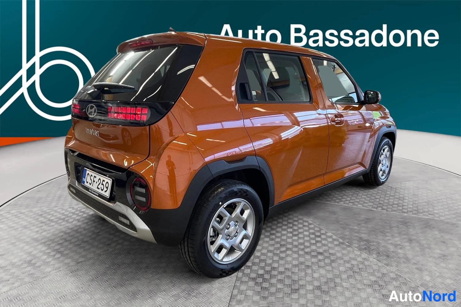Oranssi Hyundai Inster 2026, takaviisto, kuva 7