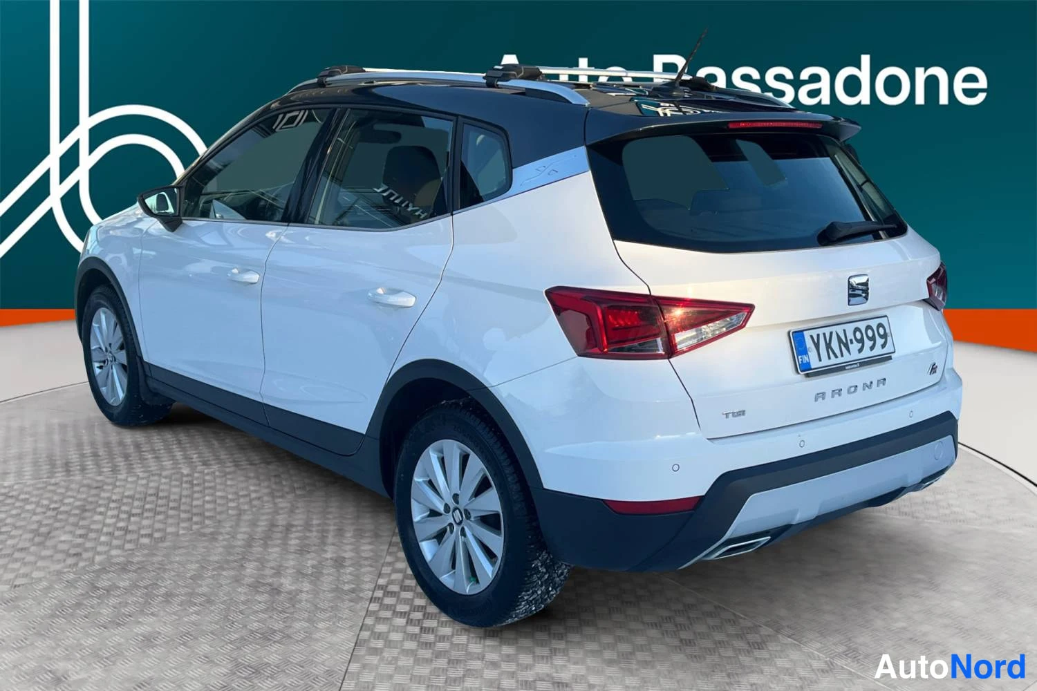 Valkoinen Seat Arona 2020, takaviisto, kuva 11