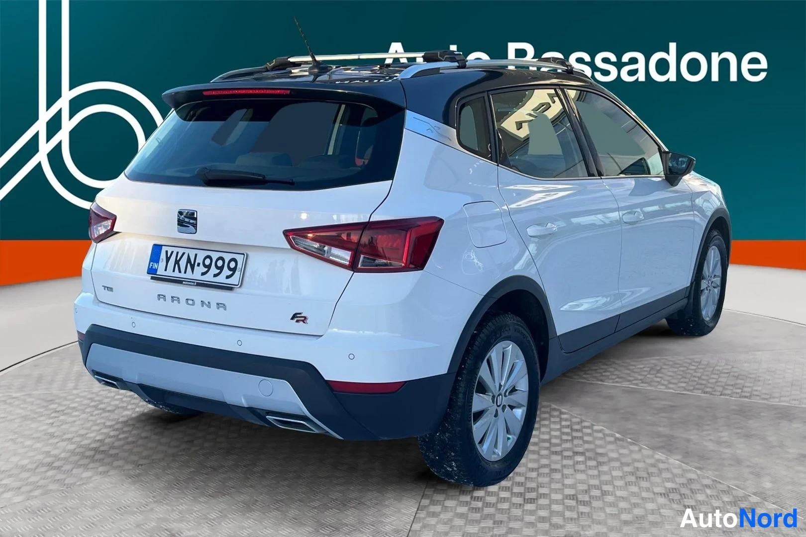 Valkoinen Seat Arona 2020, takaviisto, kuva 14