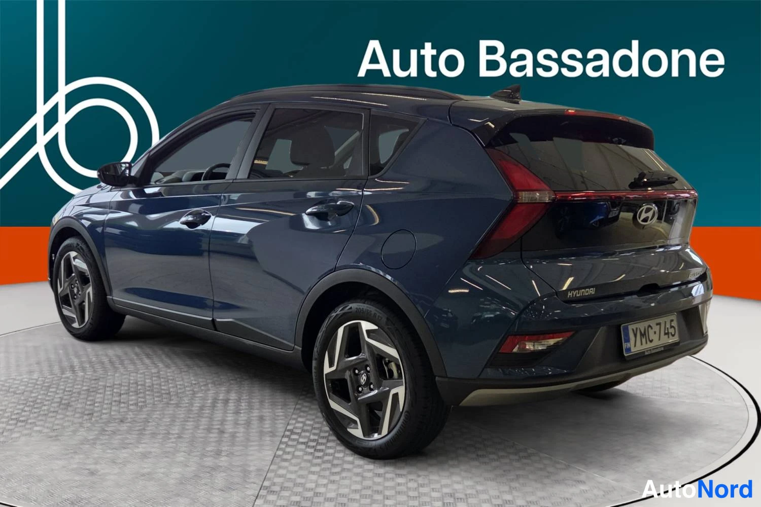 Sininen Hyundai Bayon 2026, takaviisto, kuva 8