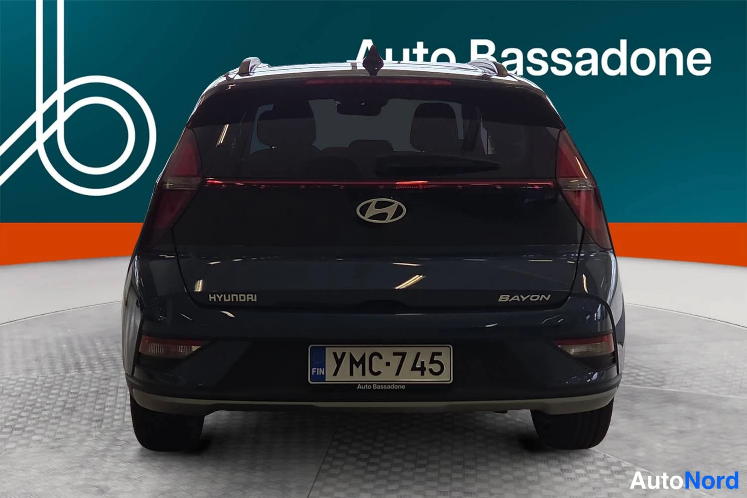 Sininen Hyundai Bayon 2026, takaa, kuva 9