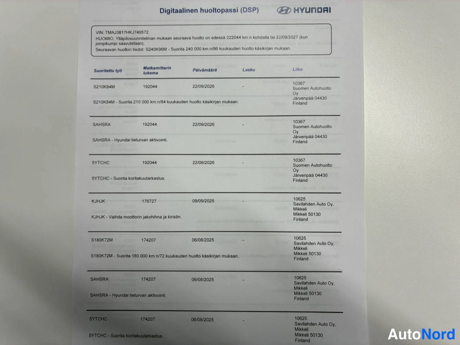 Sininen Hyundai Tucson 2019, kuva 31