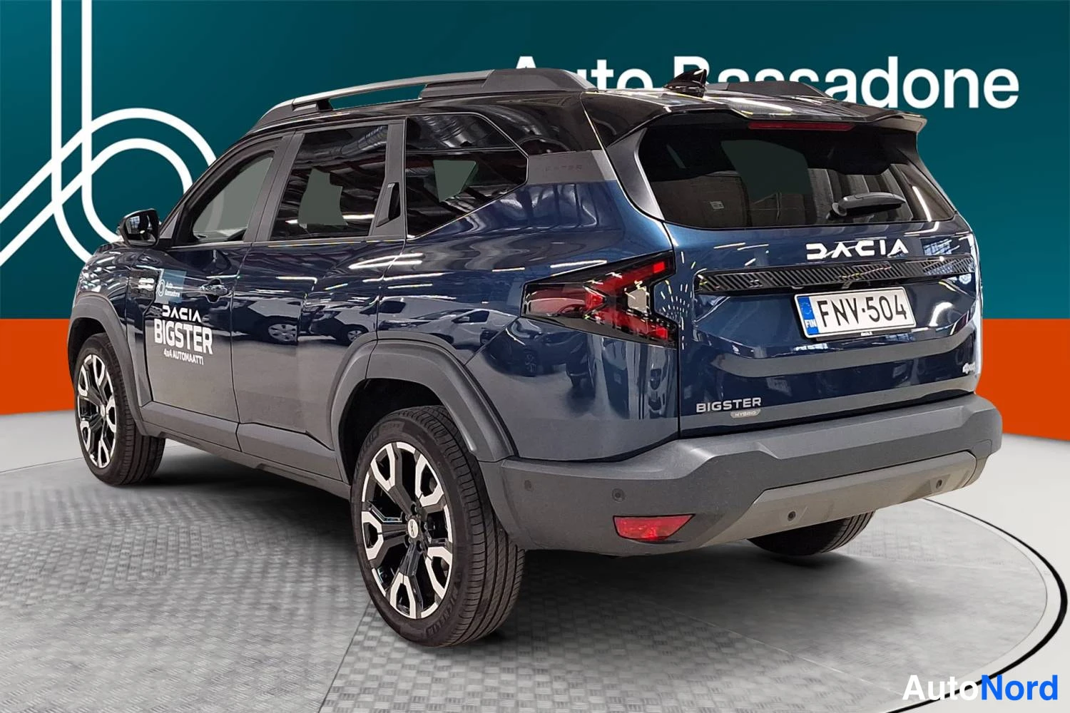 Sininen Dacia Bigster 2026, takaviisto, kuva 6