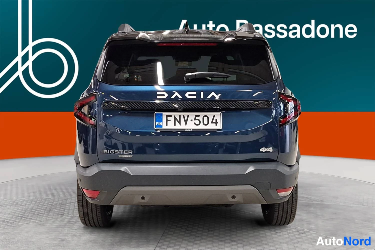 Sininen Dacia Bigster 2026, takaa, kuva 7