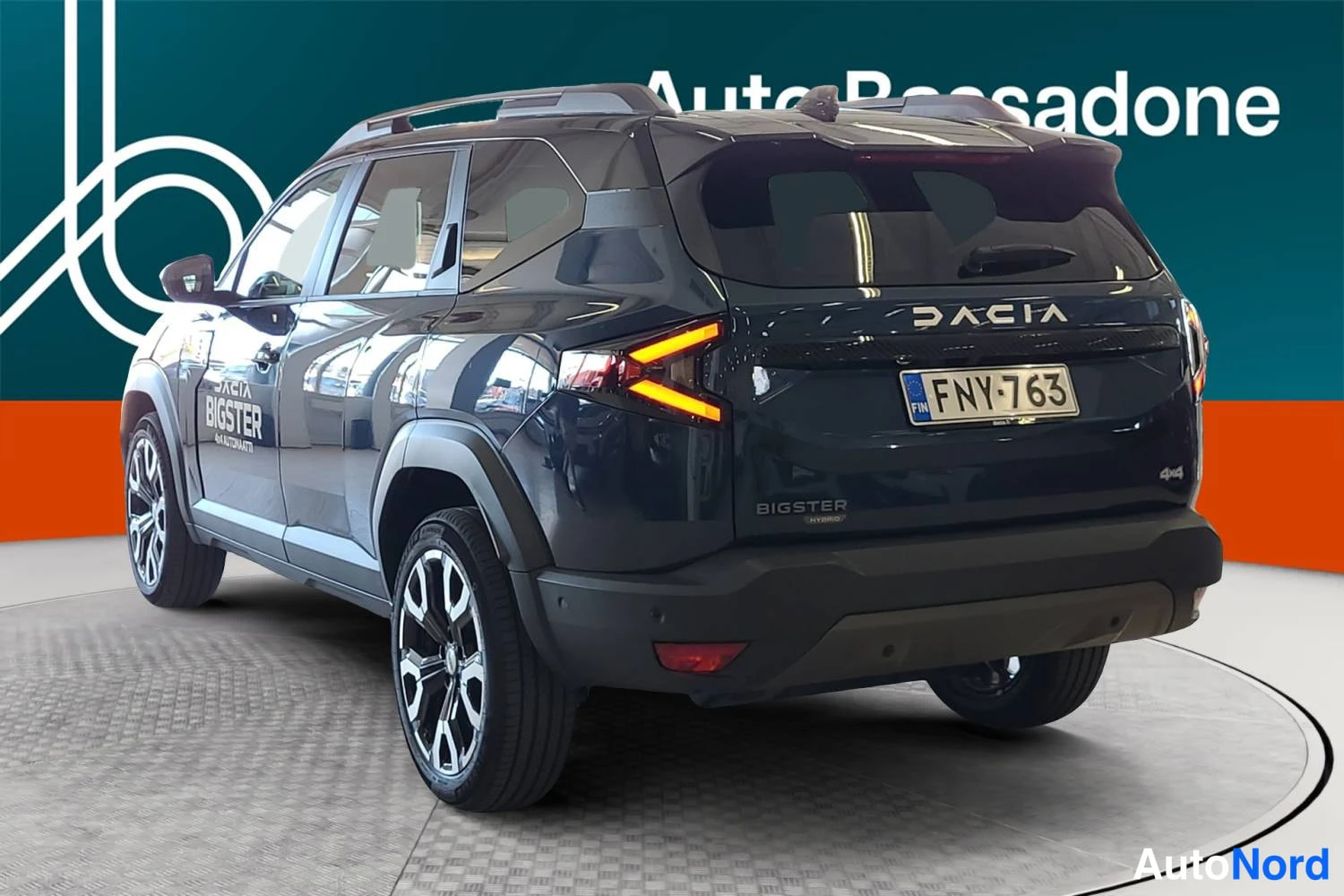 Sininen Dacia Bigster 2026, takaviisto, kuva 6