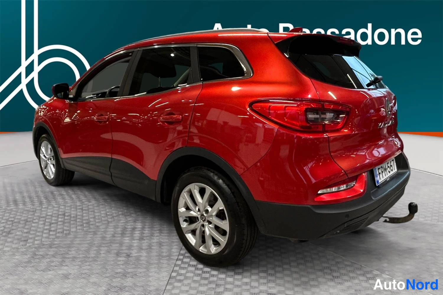 Punainen Renault Kadjar 2020, takaviisto, kuva 6