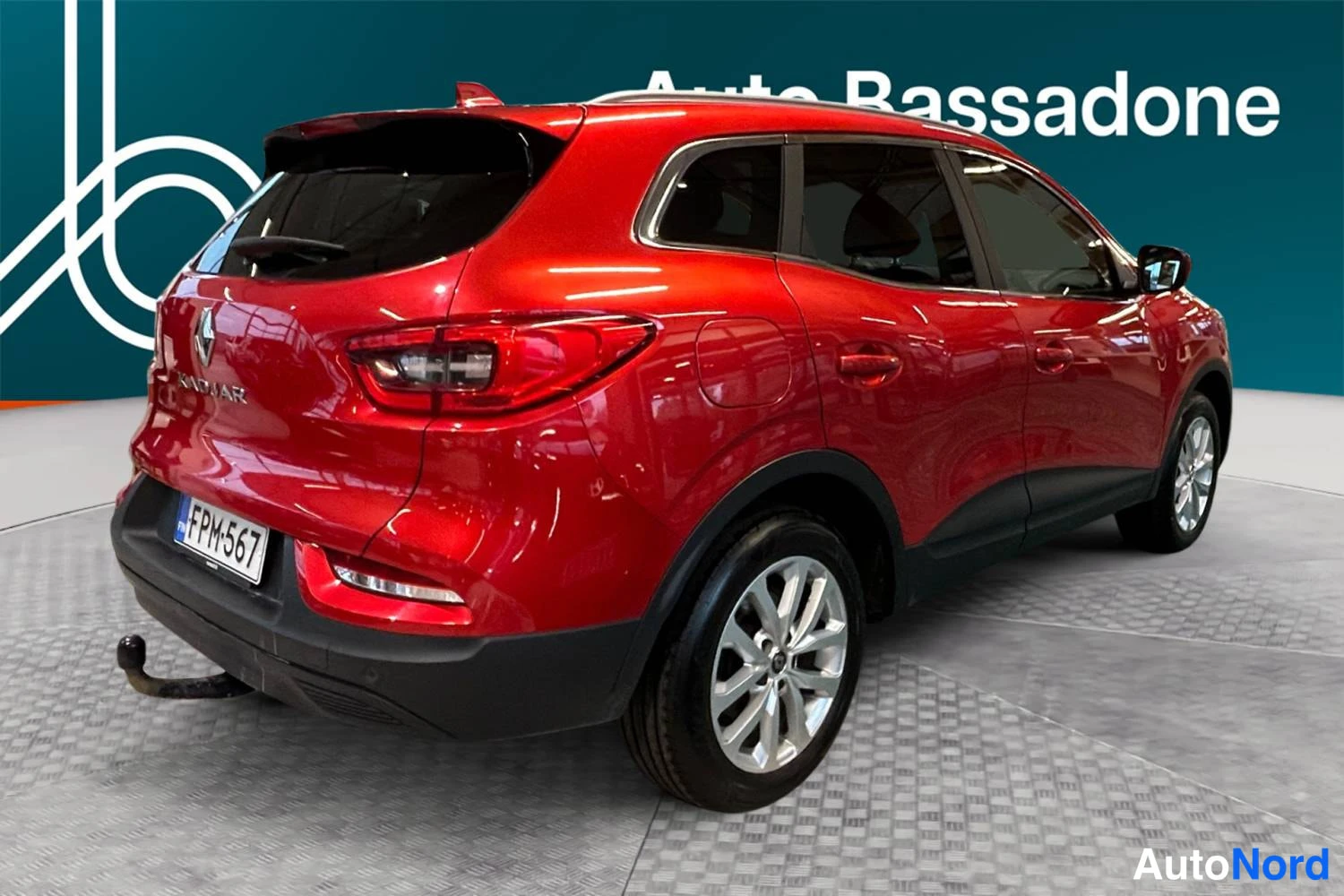 Punainen Renault Kadjar 2020, takaviisto, kuva 7