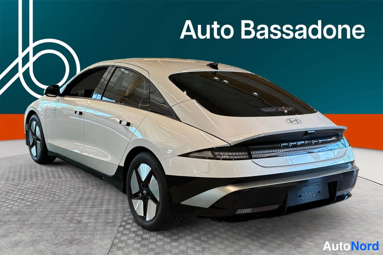 Valkoinen Hyundai Ioniq 6 2026, takaviisto, kuva 5