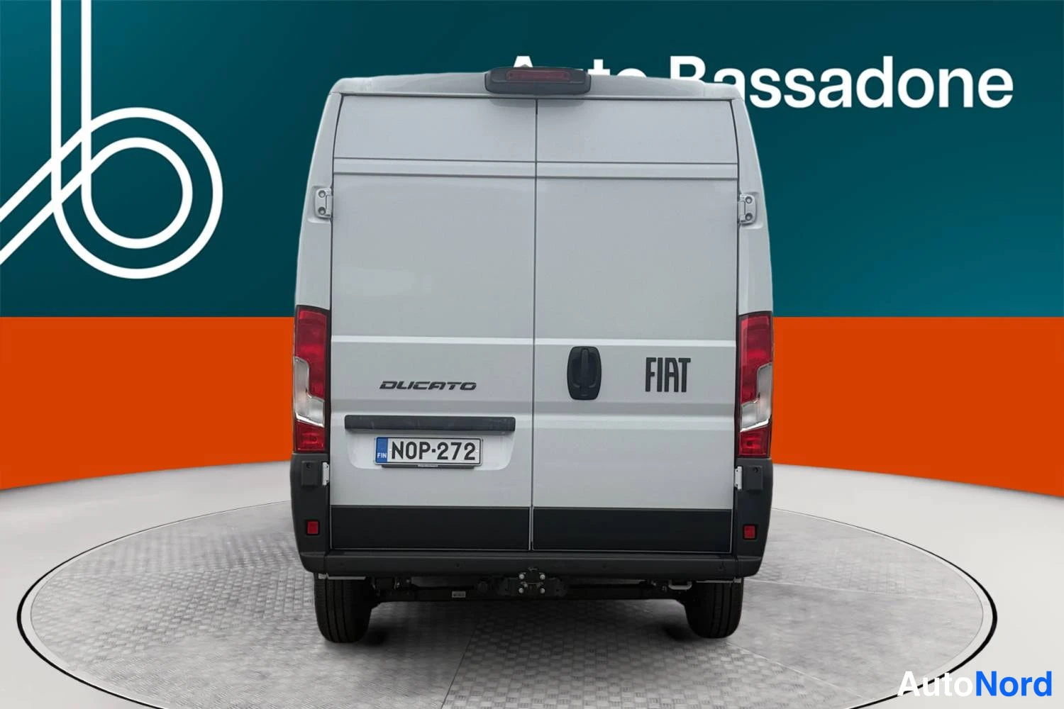Valkoinen Fiat Ducato 2026, takaa, kuva 8