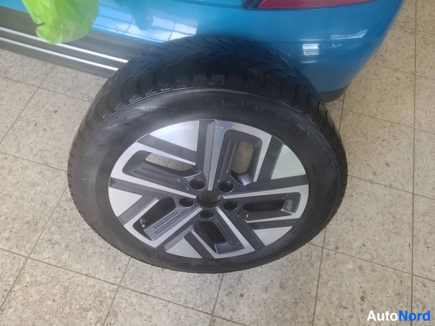 Sininen Hyundai Kona electric 2021, yksityiskohta, kuva 30