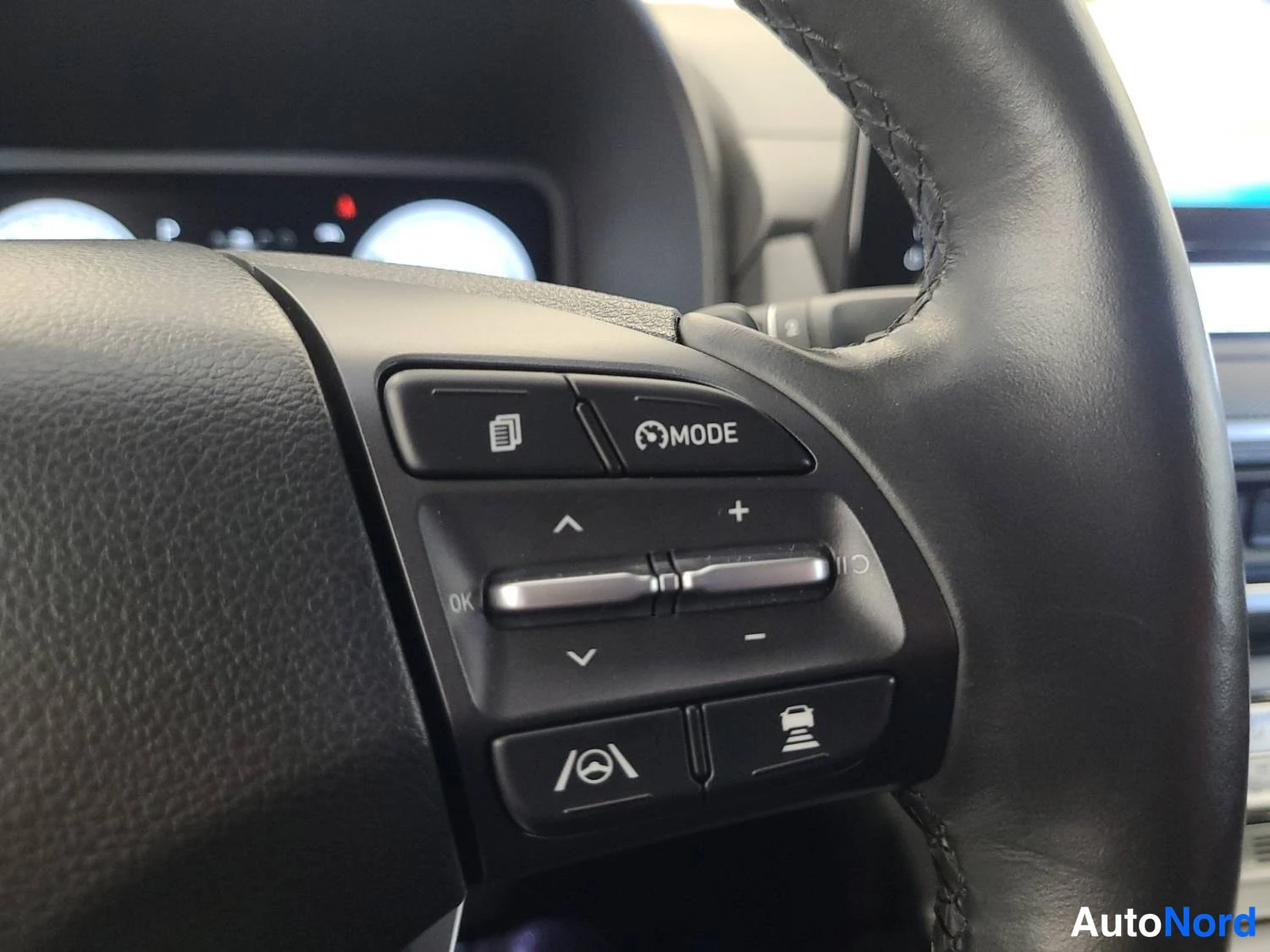 Sininen Hyundai Kona electric 2021, yksityiskohta, kuva 20