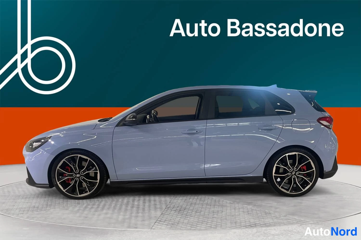 Sininen Hyundai I30 n 2020, sivulta, kuva 4