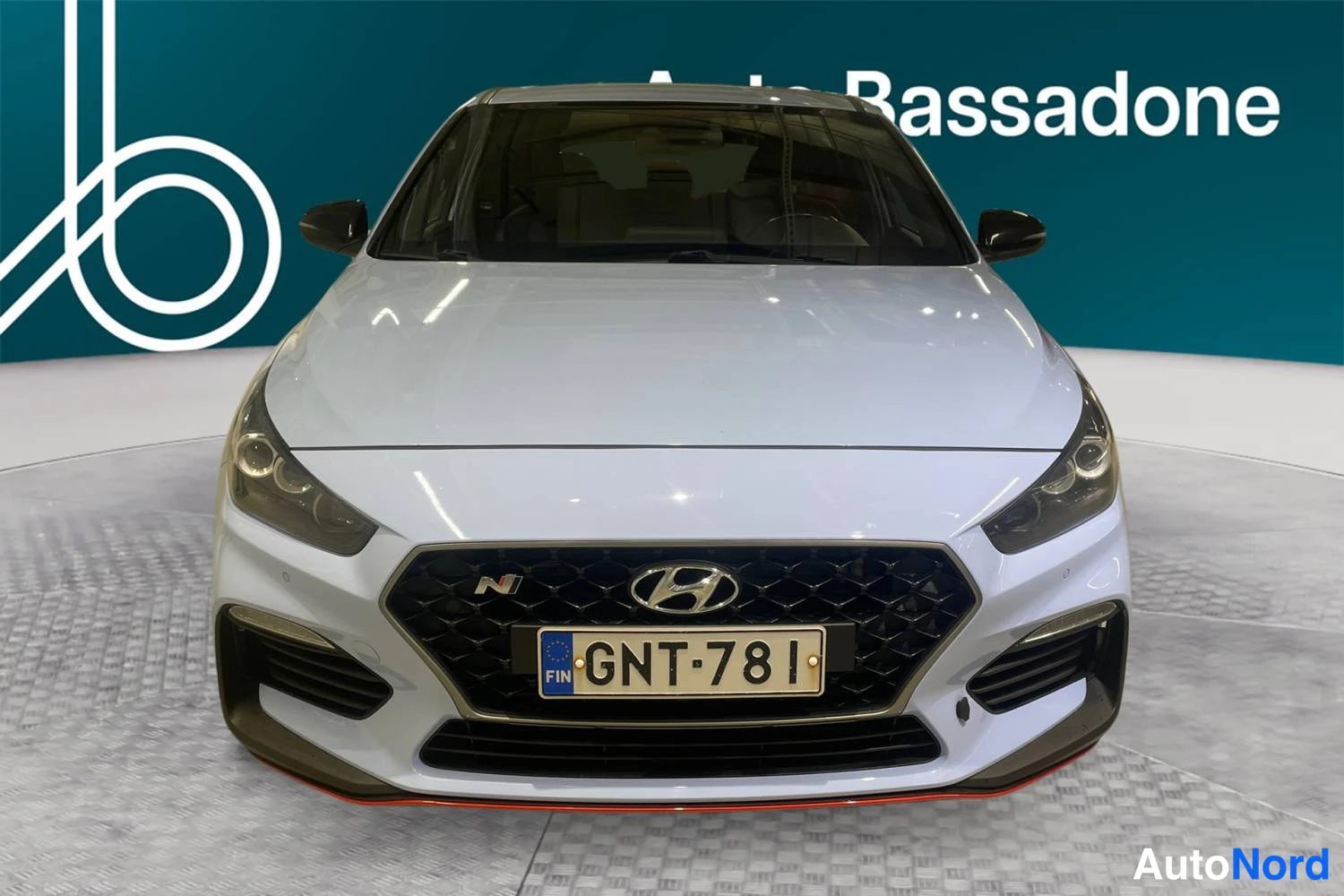 Sininen Hyundai I30 n 2020, edestä, kuva 3