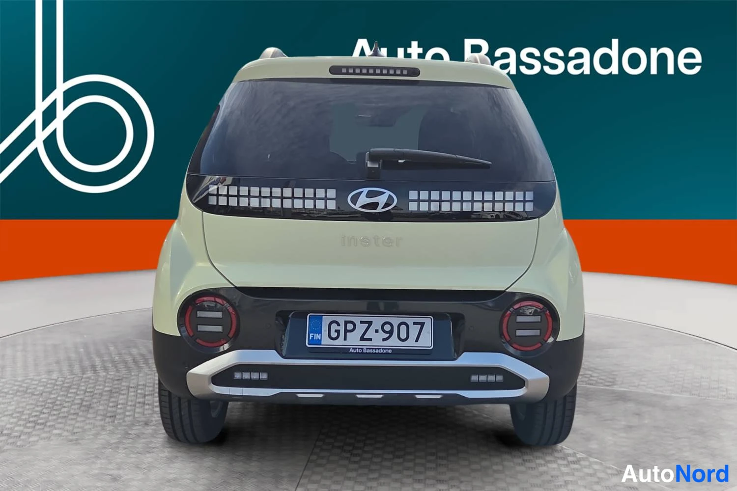 Vihreä Hyundai Inster 2026, takaa, kuva 8