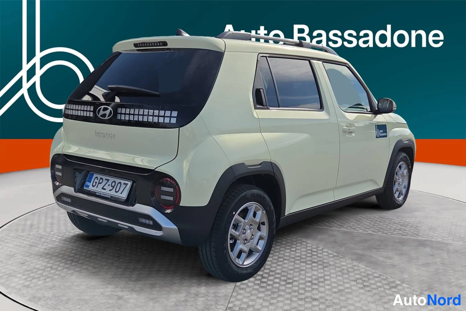 Vihreä Hyundai Inster 2026, takaviisto, kuva 6