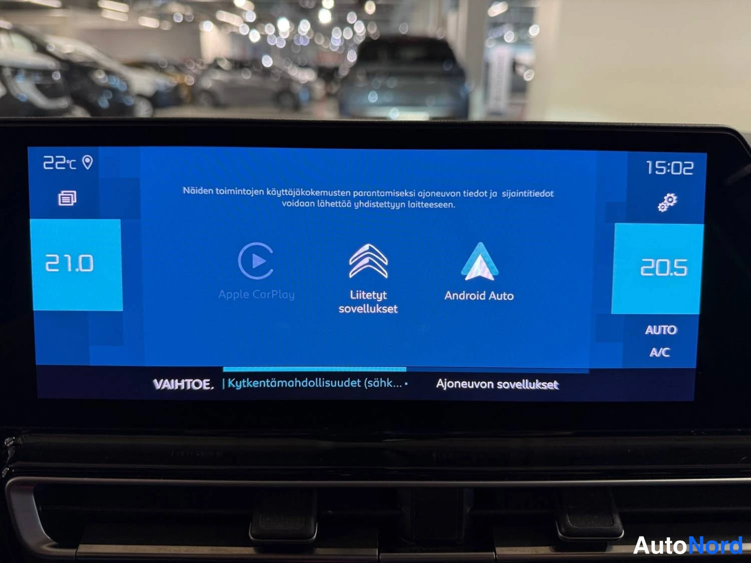 Valkoinen Citroen C5 aircross 2023, kuva 26