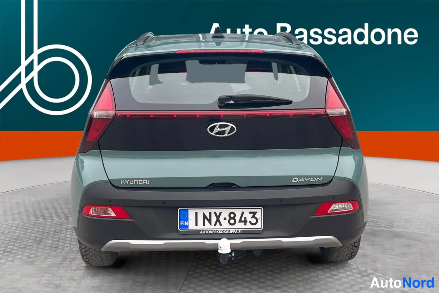 Punainen Hyundai Bayon 2022, takaa, kuva 8