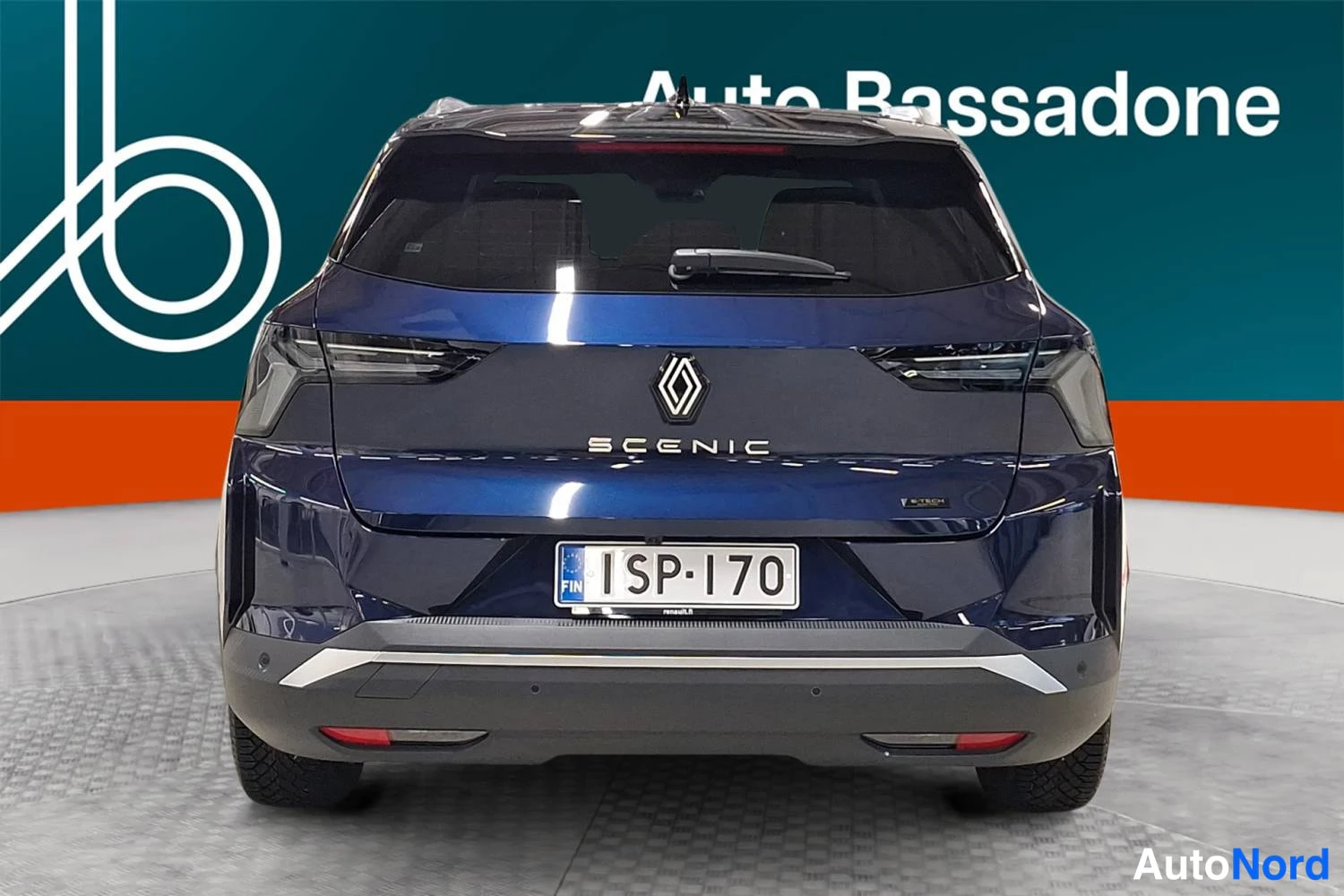 Sininen Renault Scenic E-Tech electric 2026, takaa, kuva 7