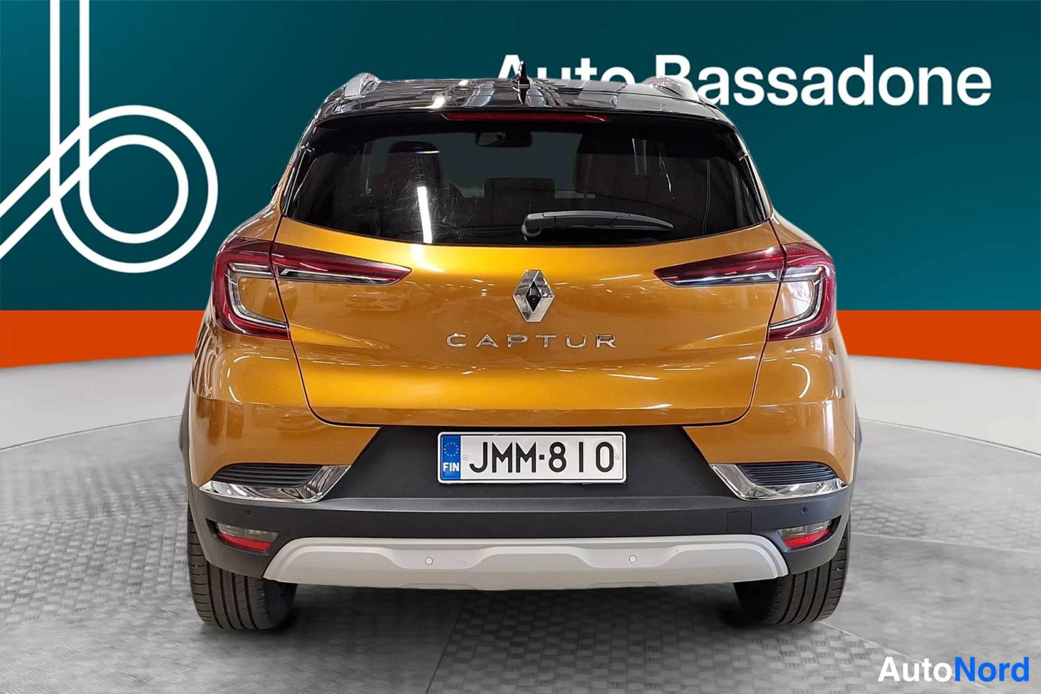 Keltainen Renault Captur 2022, takaa, kuva 9
