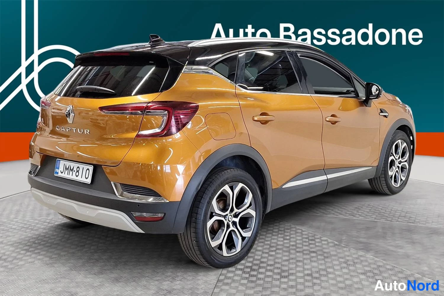 Keltainen Renault Captur 2022, takaviisto, kuva 8