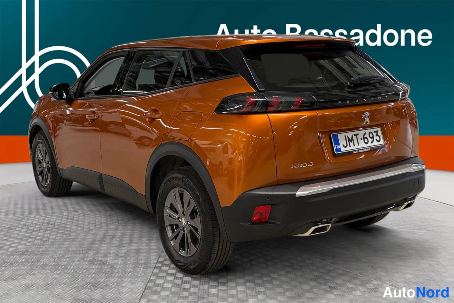 Oranssi Peugeot 2008 2022, takaviisto, kuva 7