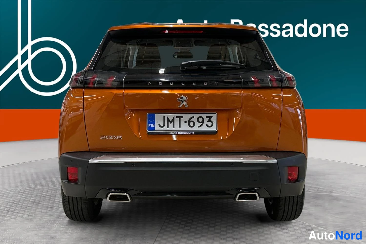 Oranssi Peugeot 2008 2022, takaa, kuva 8