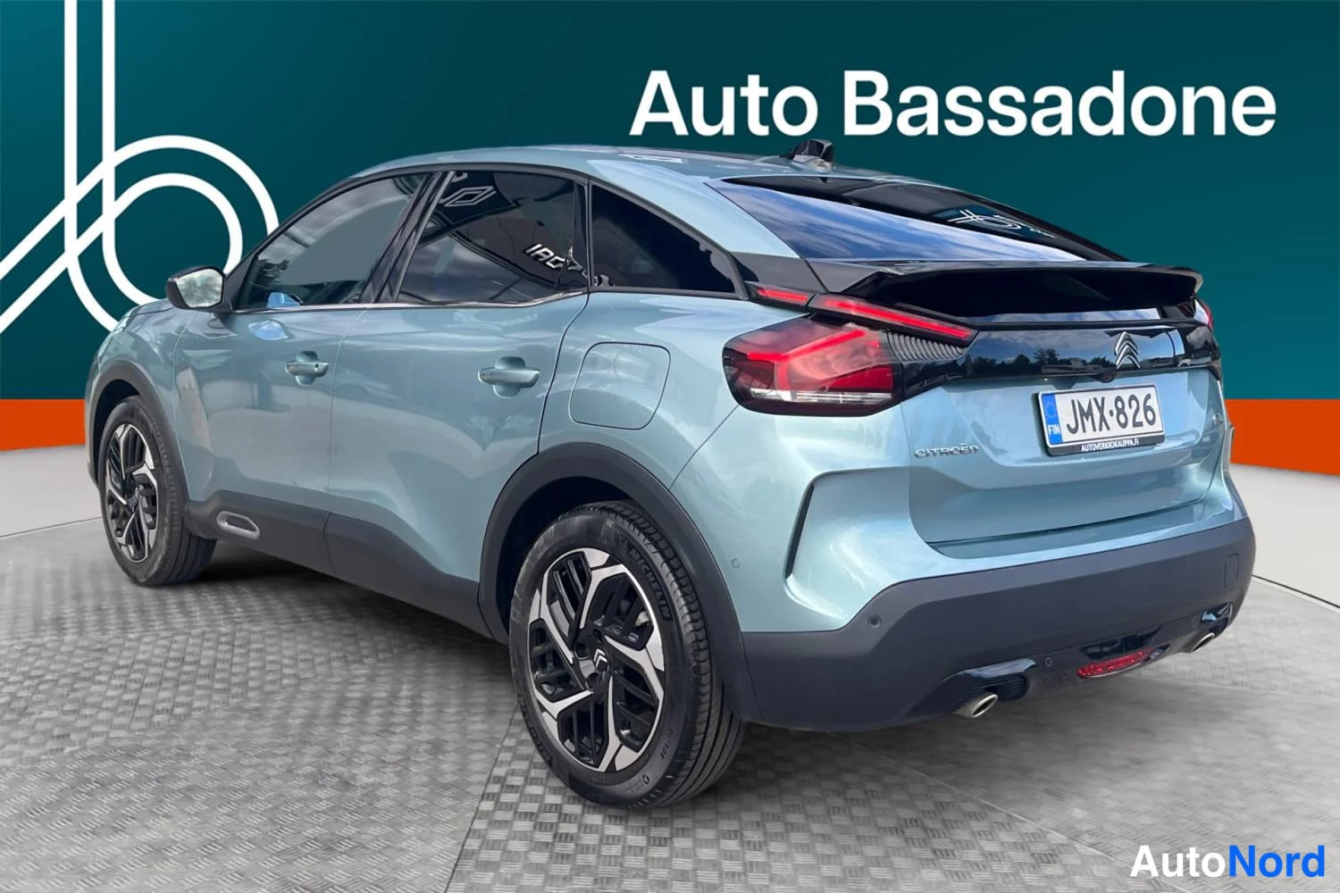 Sininen Citroen C4 2023, takaviisto, kuva 6