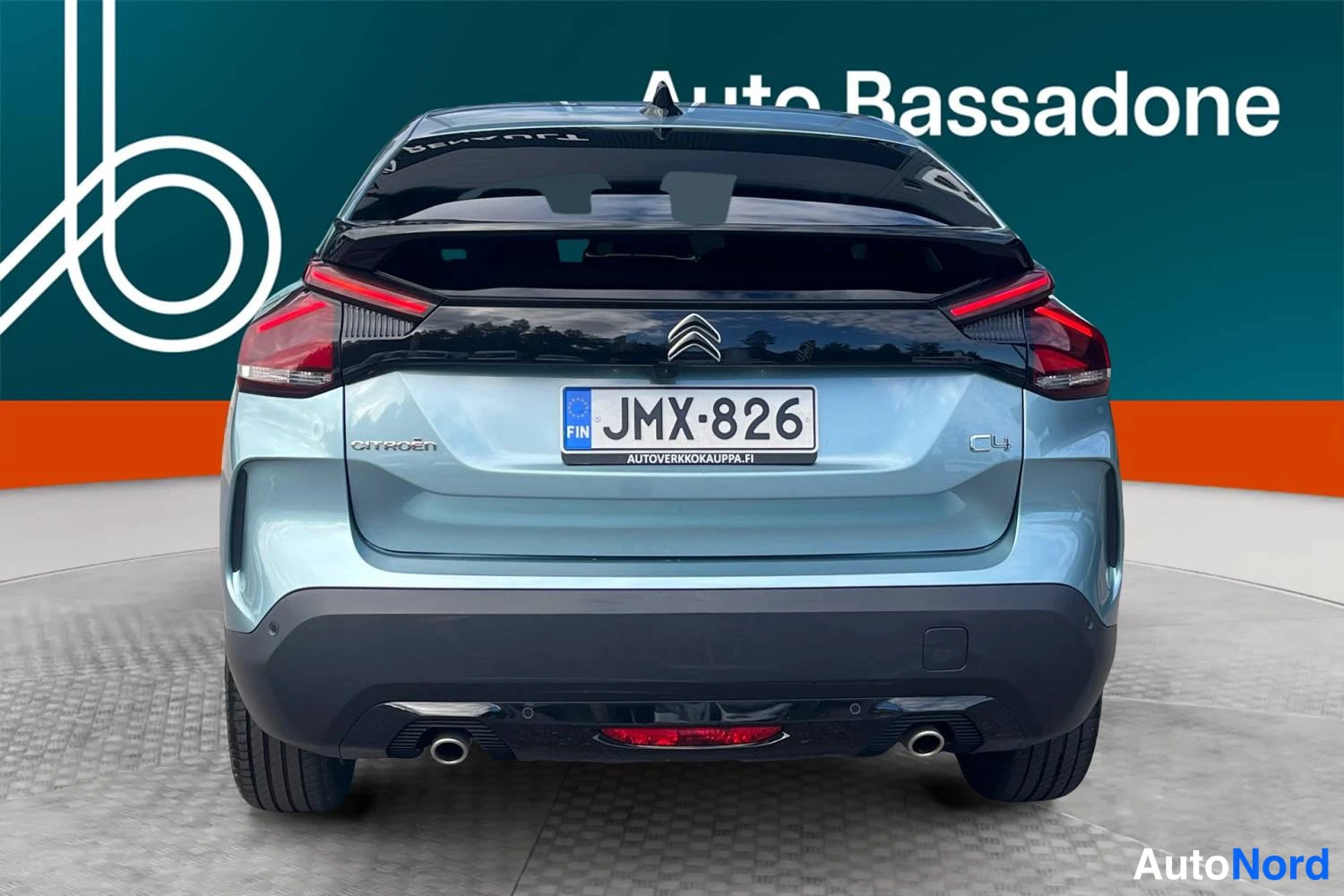Sininen Citroen C4 2023, takaa, kuva 8