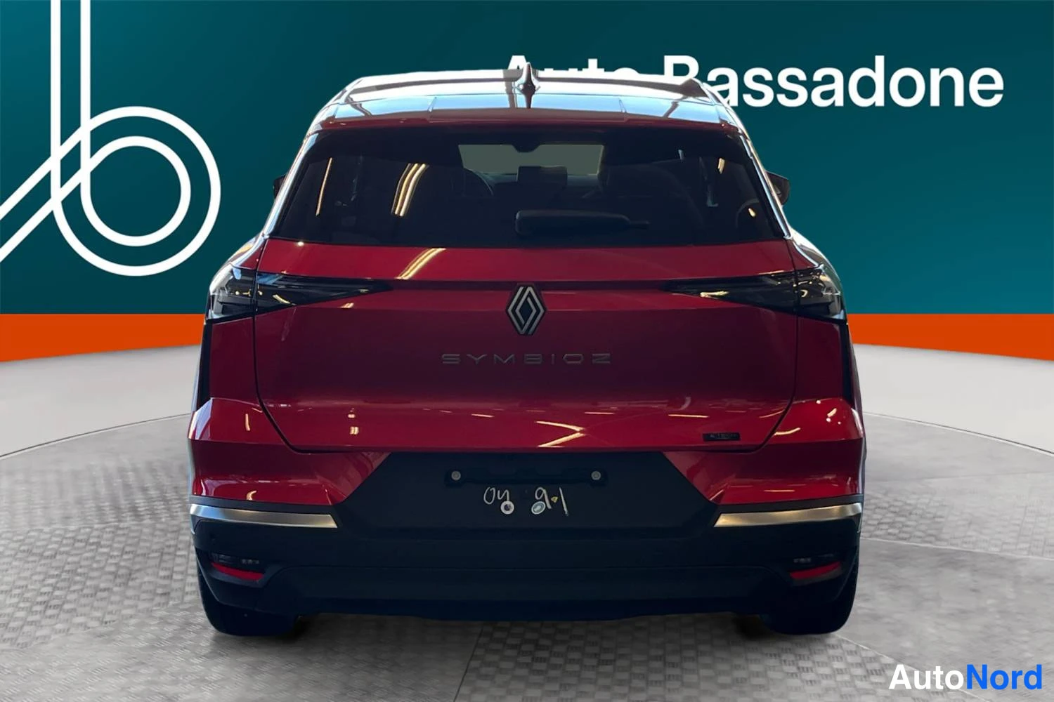 Punainen Renault Symbioz 2026, takaa, kuva 8
