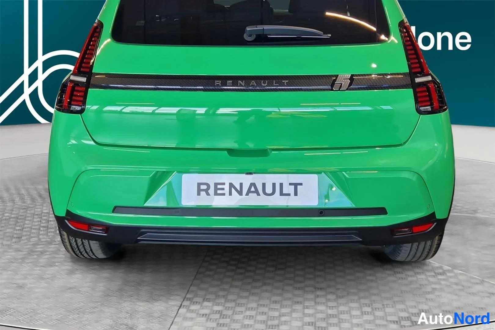 Vihreä Renault 5 E-Tech electric 2026, takaa, kuva 6