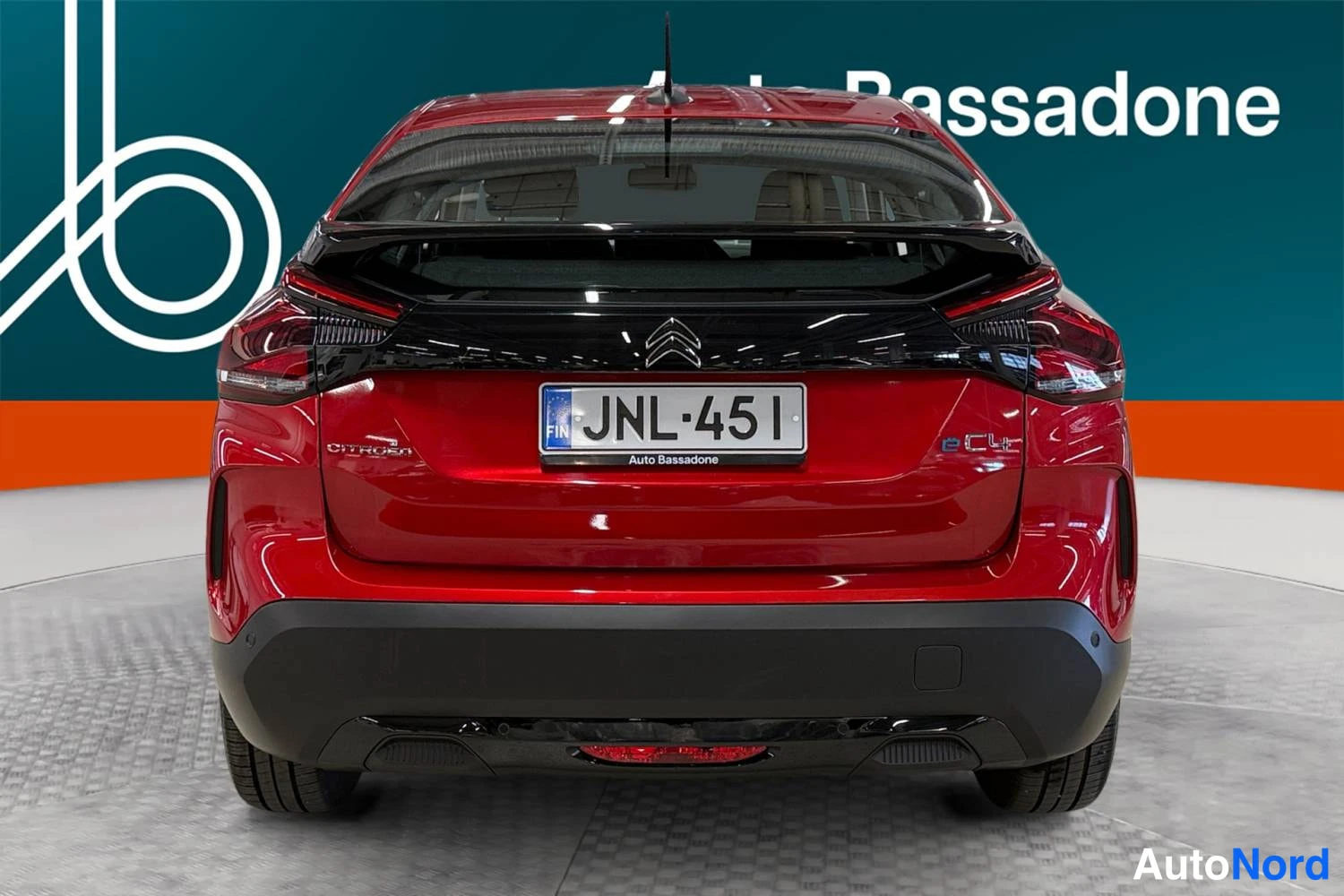 Red Citroen C4 2024, rear, photo 8