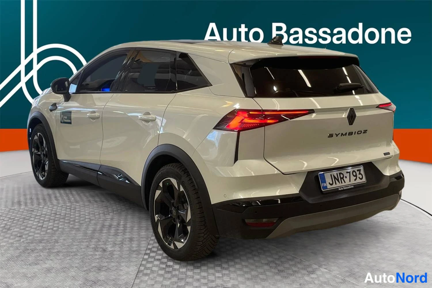 Valkoinen Renault Symbioz 2026, takaviisto, kuva 6