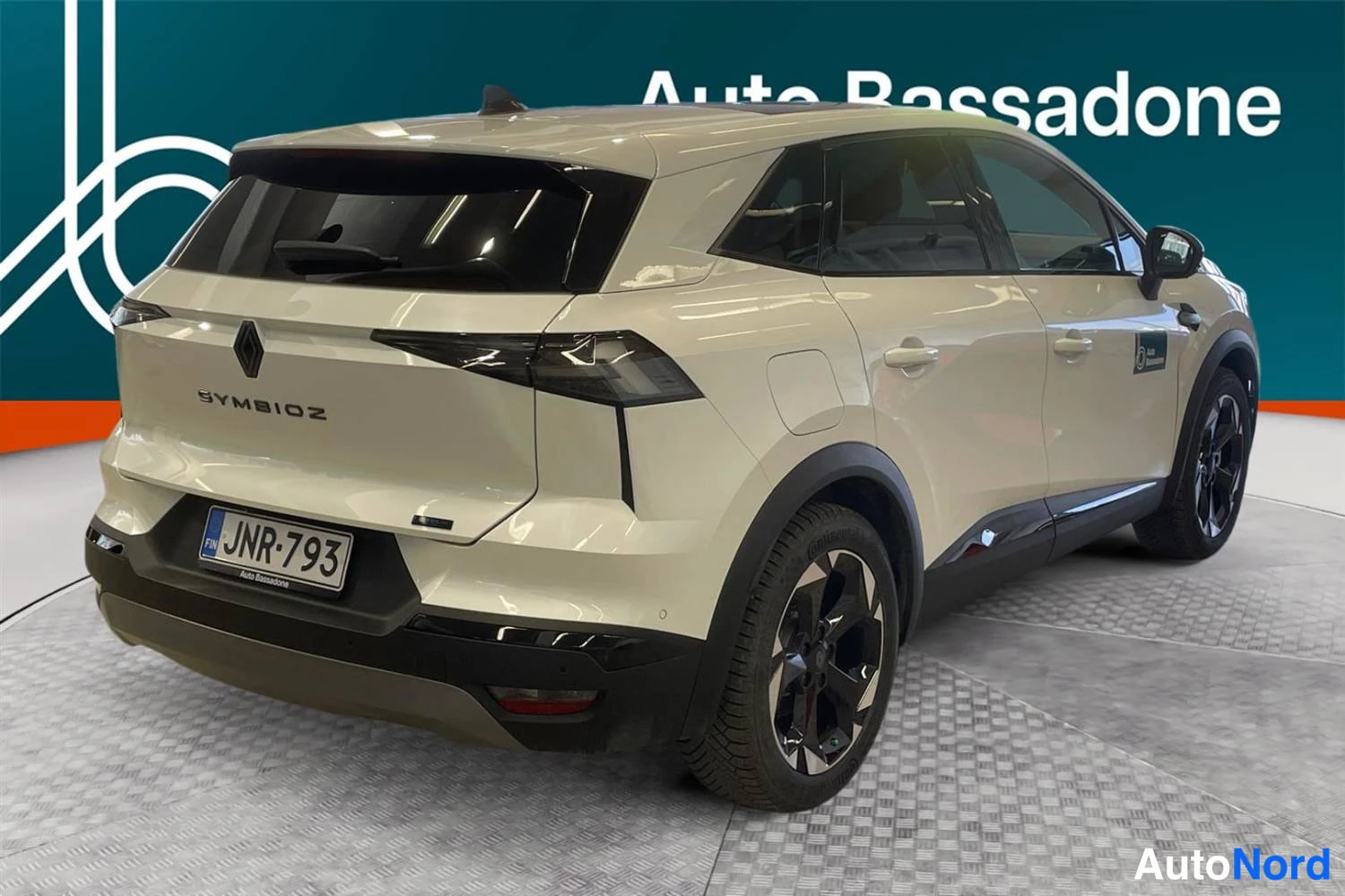 Valkoinen Renault Symbioz 2026, takaviisto, kuva 7