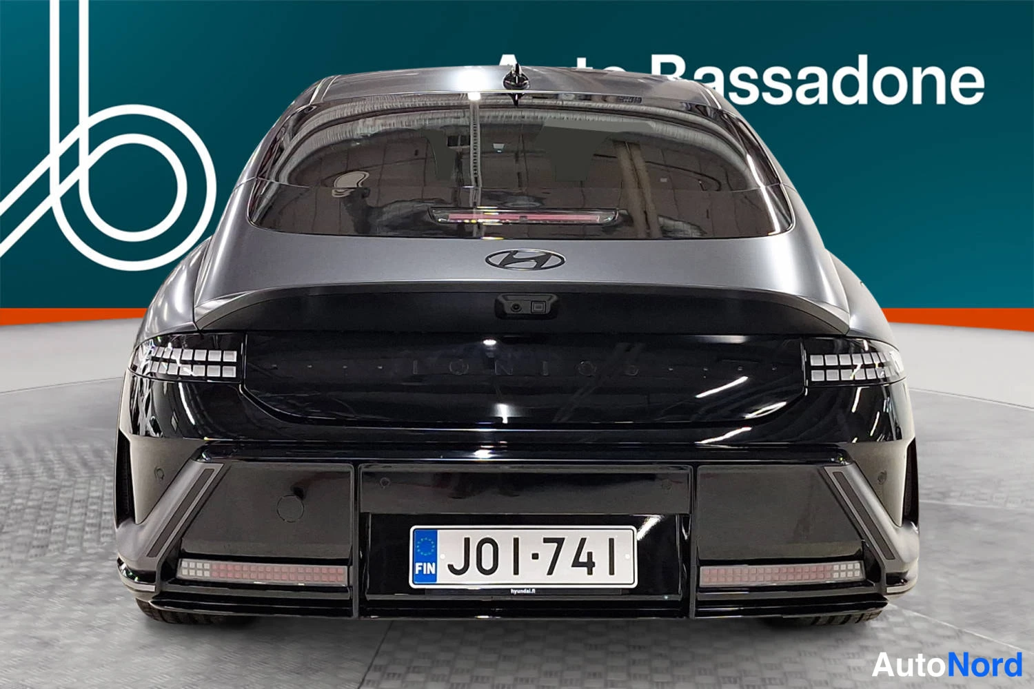 Harmaa Hyundai Ioniq 6 2026, takaa, kuva 9