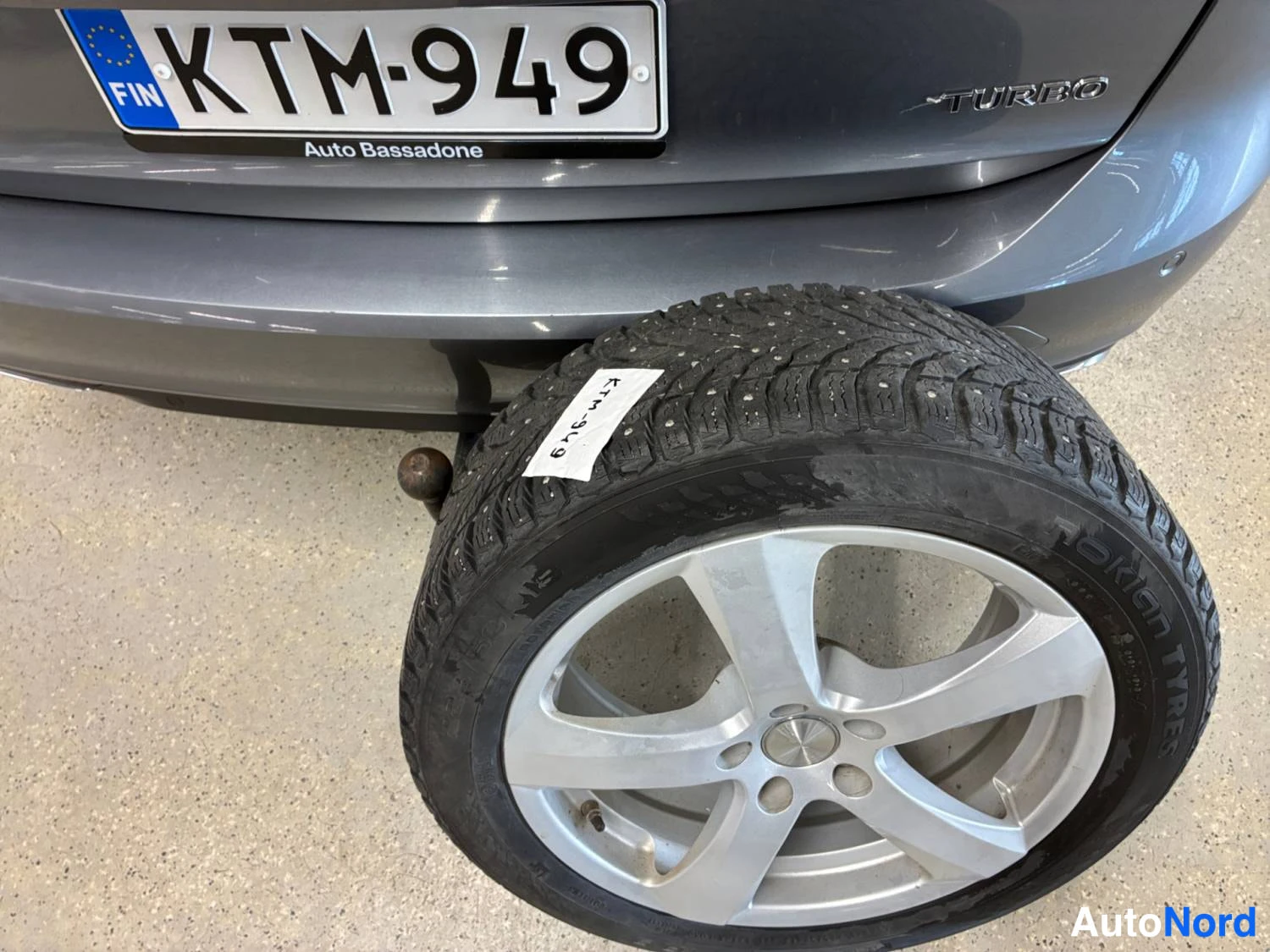 Harmaa Opel Insignia Sports Tourer 2019, takaa, kuva 9