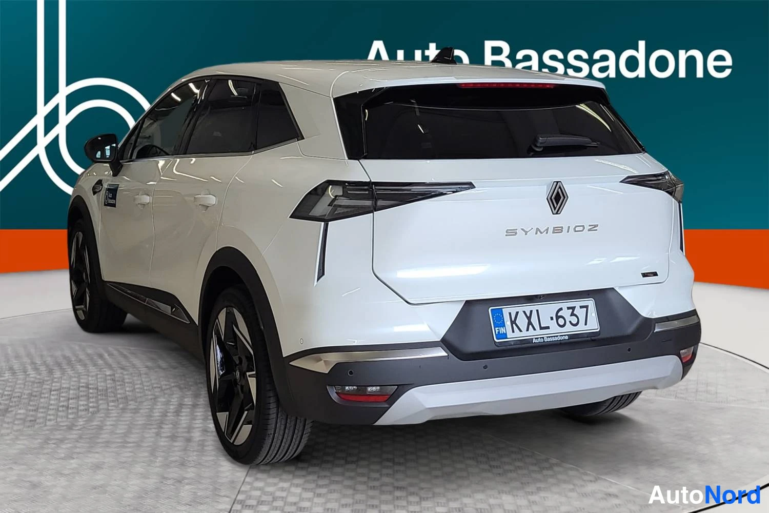 Valkoinen Renault Symbioz 2026, takaviisto, kuva 6