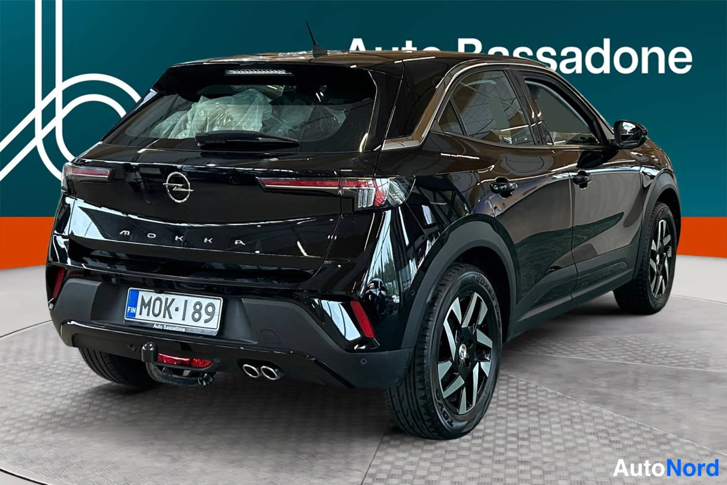 Musta Opel Mokka 2022, takaviisto, kuva 8