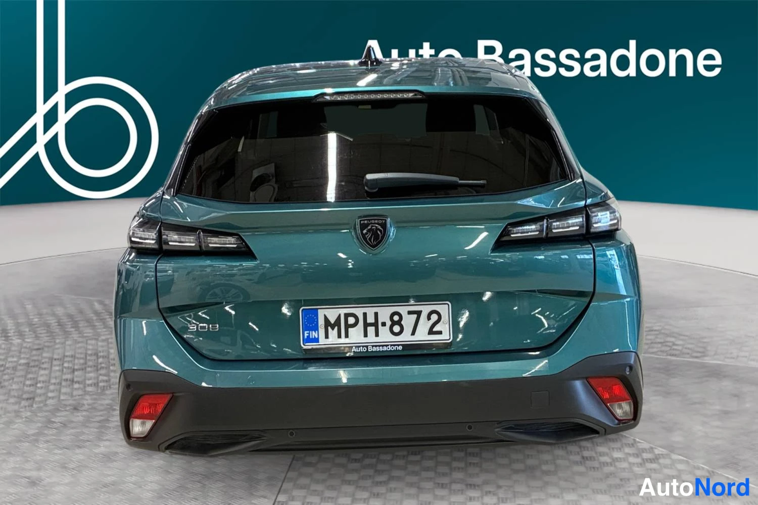 Sininen Peugeot 308 2023, takaa, kuva 8