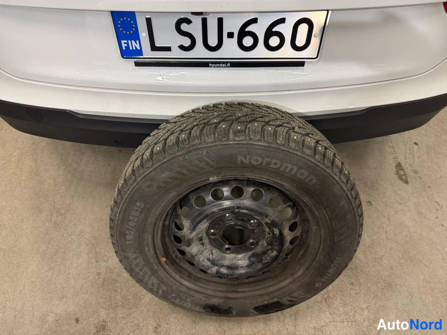 Valkoinen Hyundai I30 2025, takaa, kuva 9