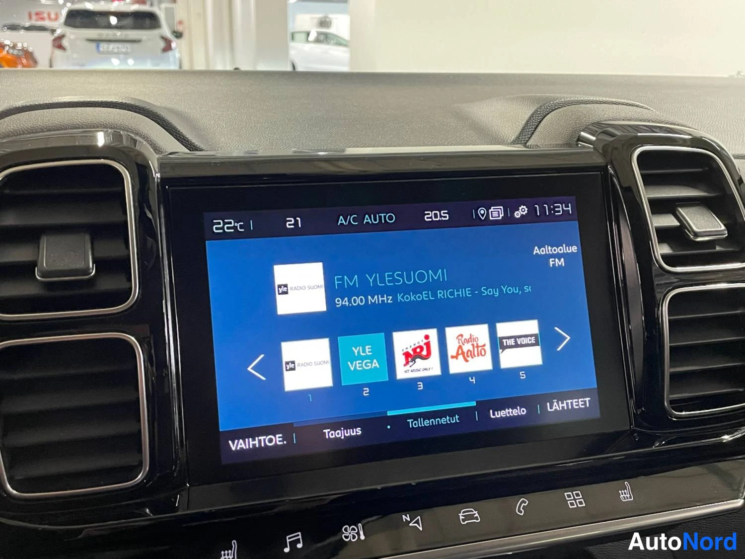 Sininen Citroen C5 aircross 2021, kuva 22