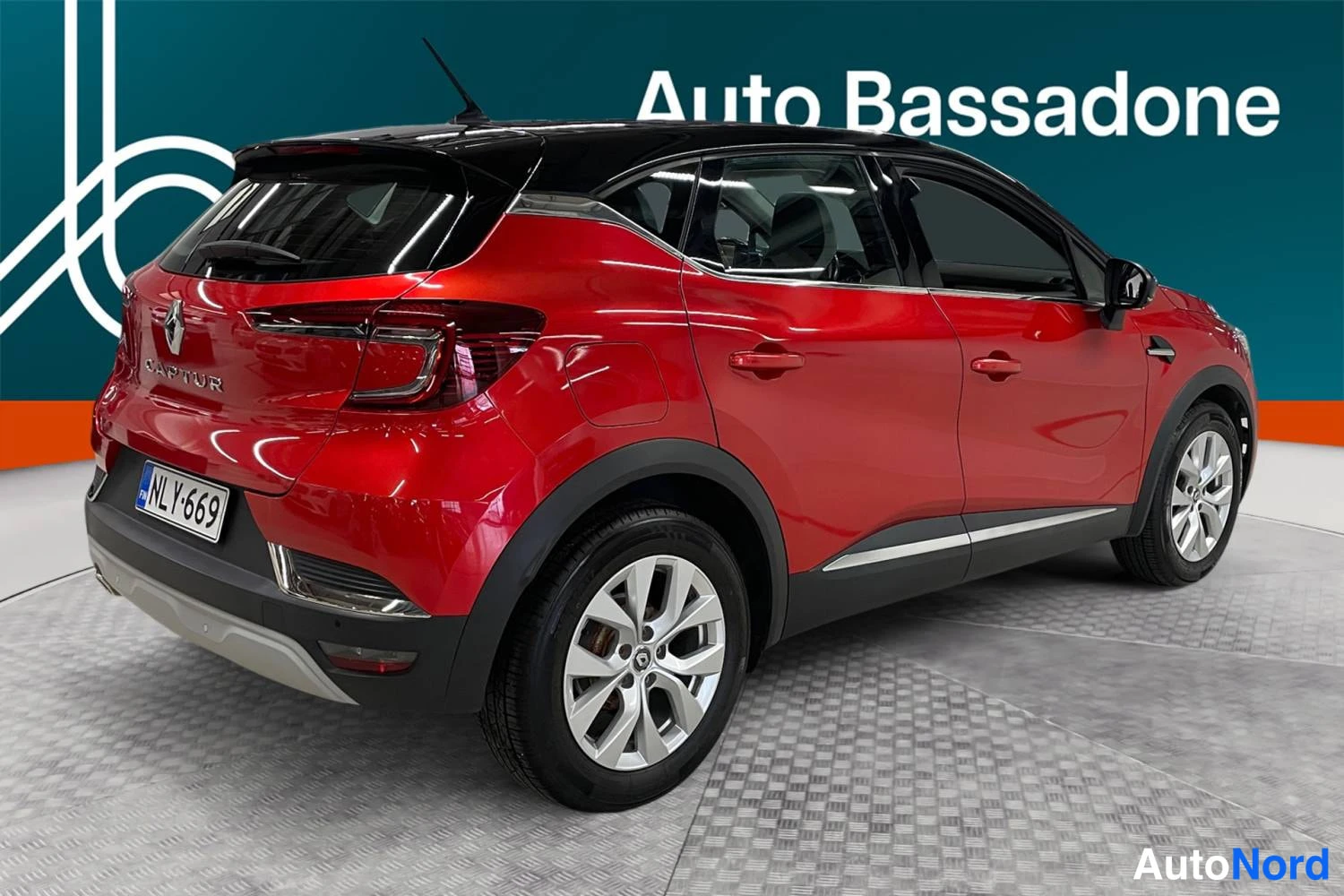 Punainen Renault Captur 2020, takaviisto, kuva 7