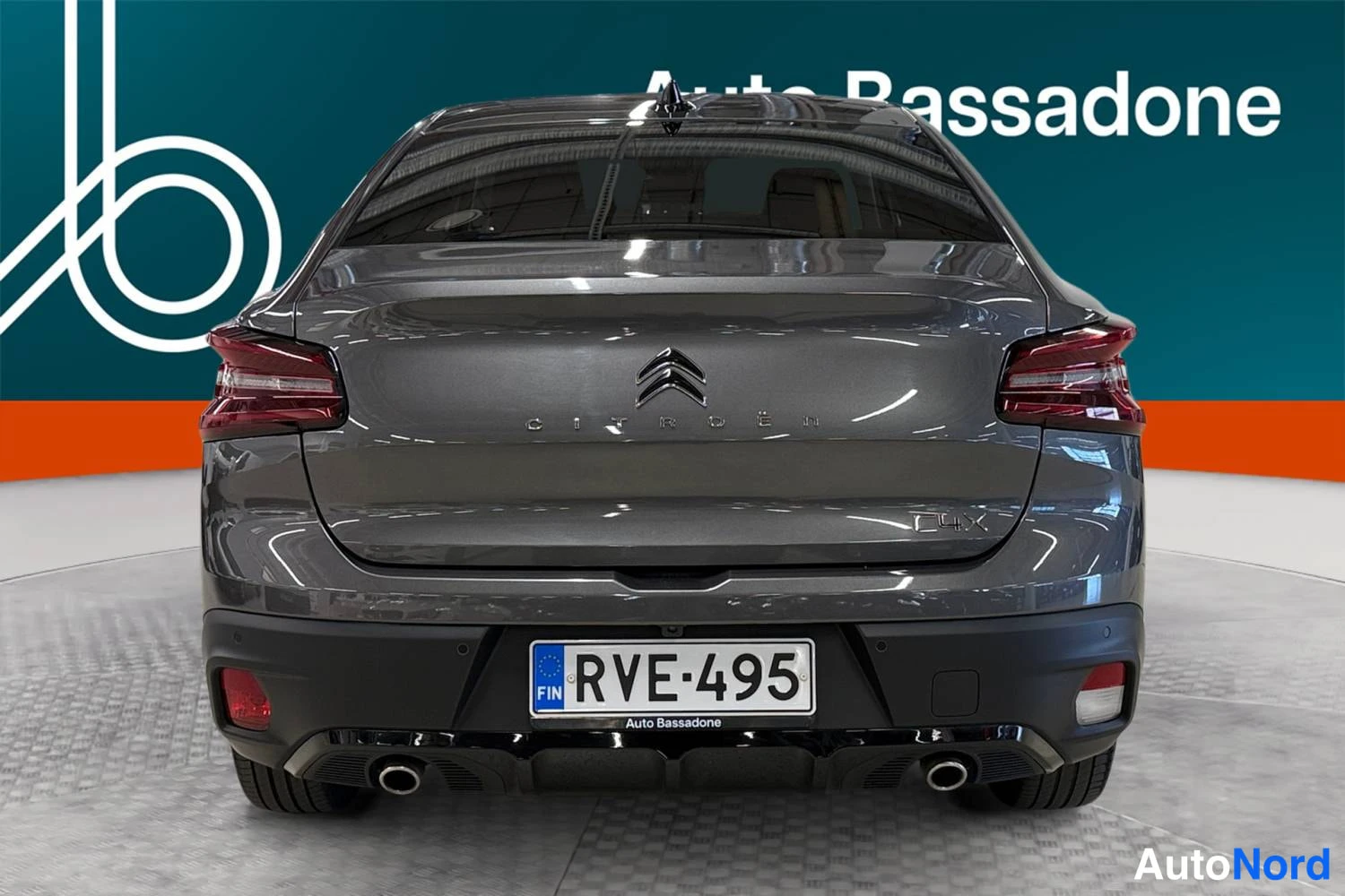 Harmaa Citroen C4 x 2023, takaa, kuva 8