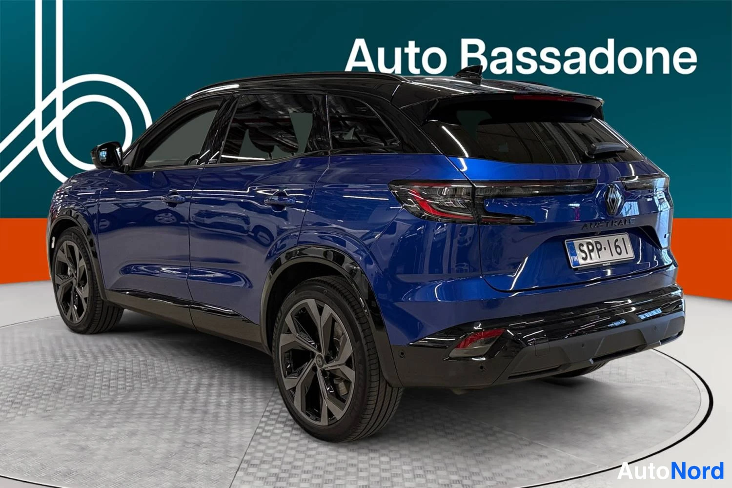 Sininen Renault Austral 2024, takaviisto, kuva 6