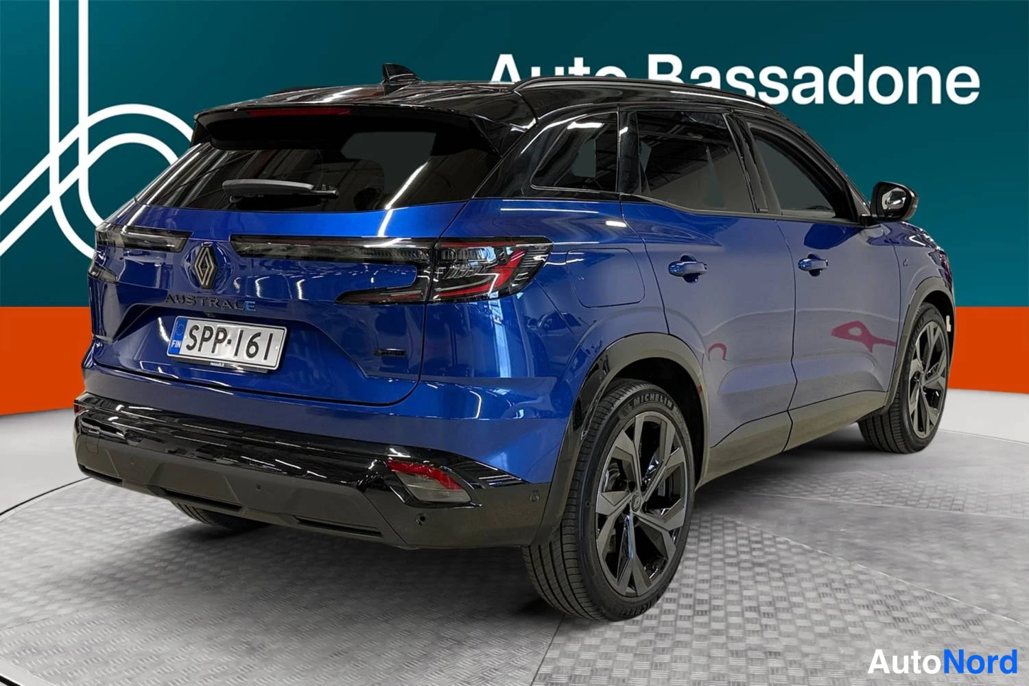 Sininen Renault Austral 2024, takaviisto, kuva 7