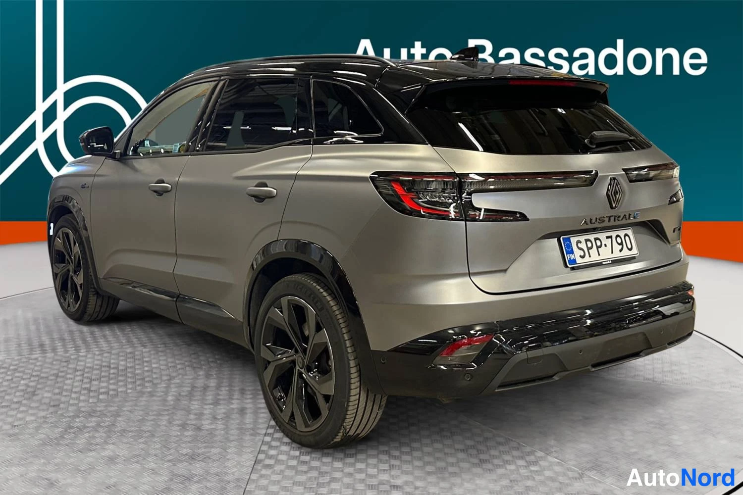 Harmaa Renault Austral 2024, takaviisto, kuva 6