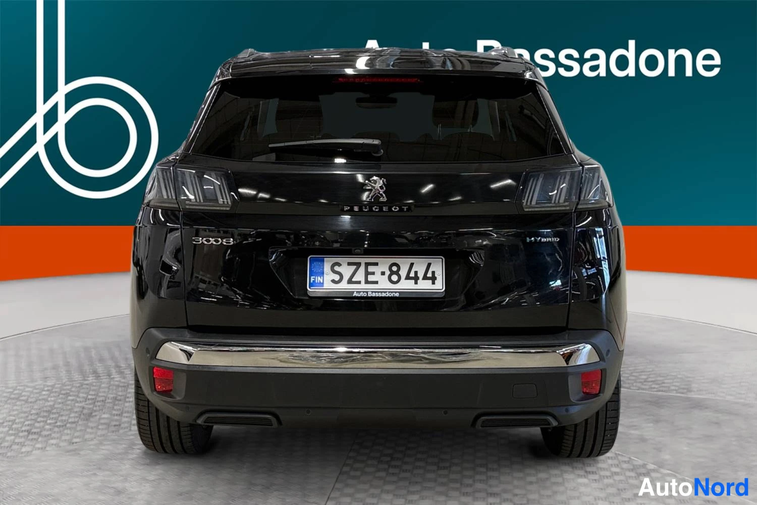 Musta Peugeot 3008 2021, takaa, kuva 8