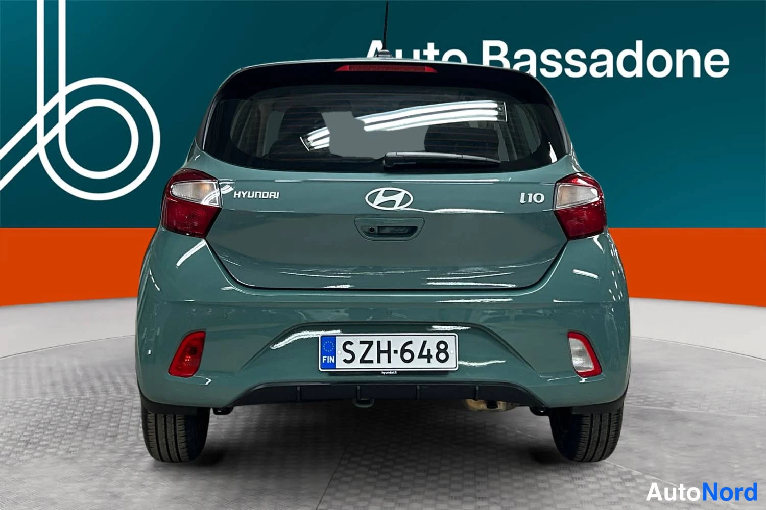 Vihreä Hyundai I10 2025, takaa, kuva 9