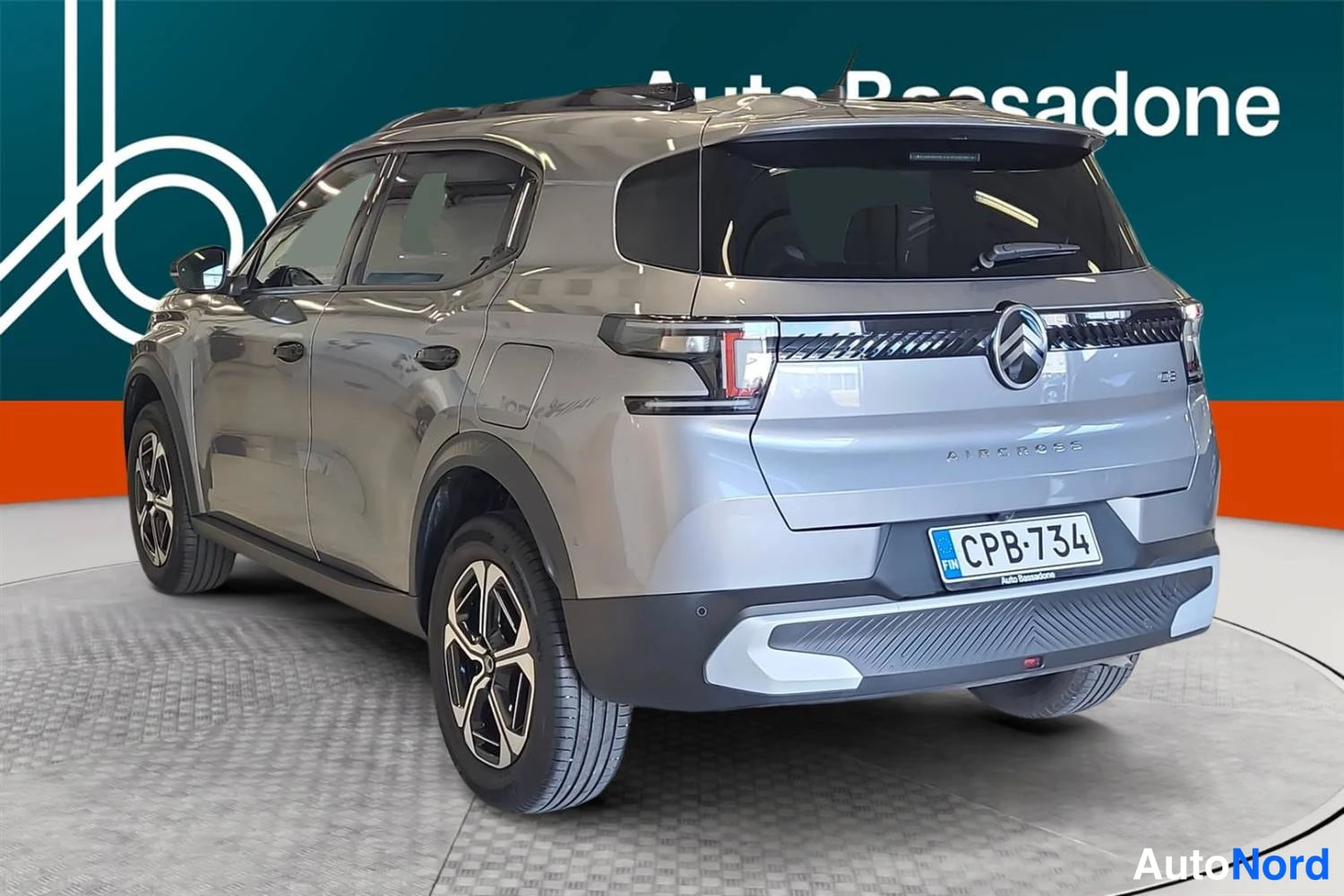 Harmaa Citroen C3 aircross 2025, takaviisto, kuva 6