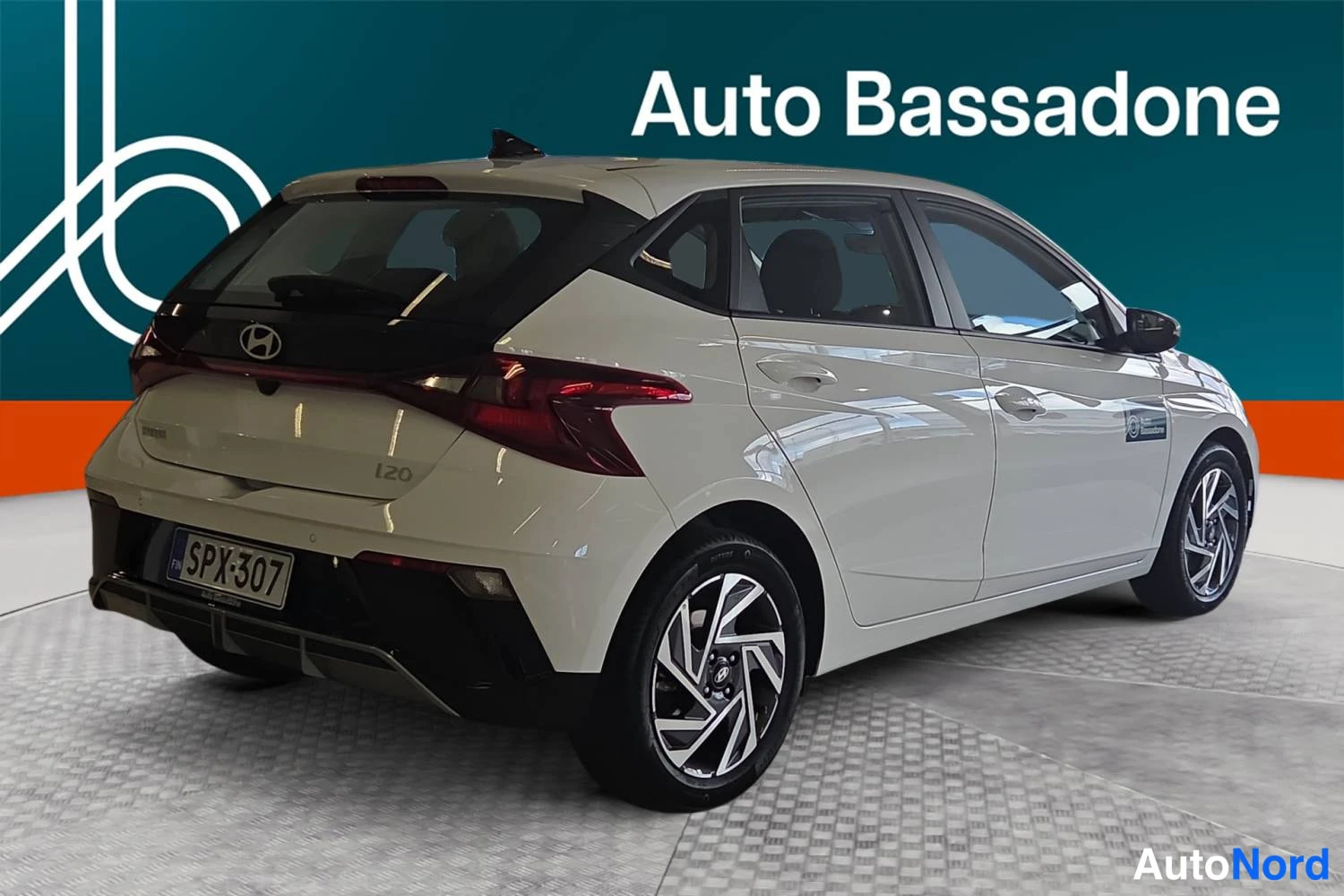Valkoinen Hyundai I20 2026, takaviisto, kuva 8