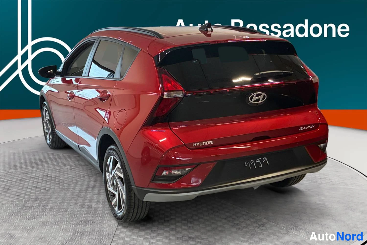 Punainen Hyundai Bayon 2026, takaviisto, kuva 8